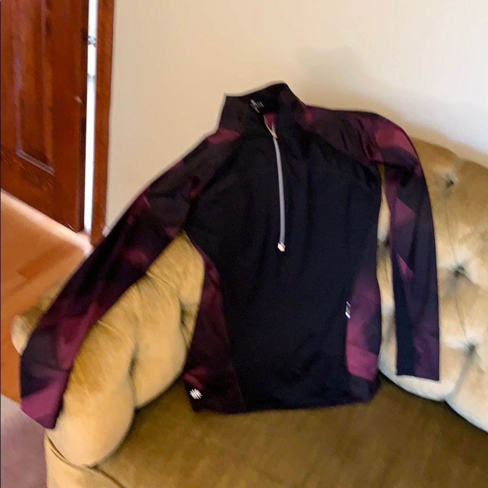 Athlete half zip up jacket